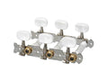 Boston 126-P Stemmechanieken voor klassieke gitaar, nylon as, 3x links+3x rechts, 70mm, parelmoer knoppen