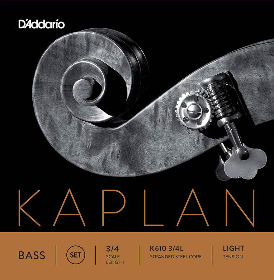 D'Addario K610-34L Contrabassnarenset 3/4 Light