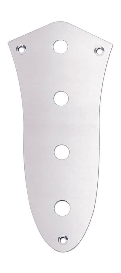 Boston CP-JB-N Control plate, Jocker bass, 8,5mm holes for metric pots, nickel