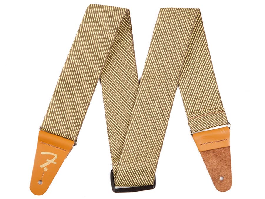 Fender gitaarriem, 5cm breed, 'Vintage Tweed', tweed