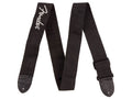Fender gitaarriem, 5cm breed, 'Poly Logo', grijs Fender logo