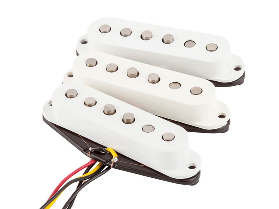 Fender pickup set Original White Stratocaster® Tex-Mex™