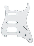 Fender slagplaat Standard Strat, HHS, 11 schroefgaten, 3 ply, white