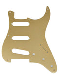 Fender slagplaat ‘57 Vintage Strat, SSS, 8 schroefgaten, 1 ply, gold anodized