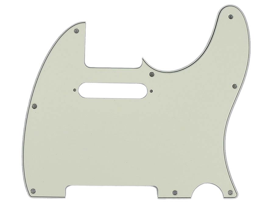 Fender slagplaat Standard Tele®, 8 schroefgaten, 3 ply, mint green