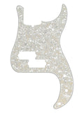 Fender slagplaat standard Precision Bass®, 13 schroefgaten, 4-ply, white moto