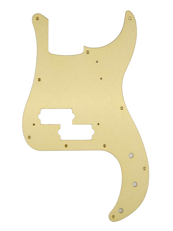 Fender slagplaat ‘57 Precision Bass®, 10 schroefgaten, 1-ply, gold anodized
