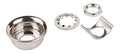Fender Telecaster® jack ferrule cup, chrome