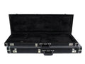 Fender deluxe koffer voor Mustang/Jag-stang/Cyclone, lederen handvat en uiteinden, zwart tolex & zwart int