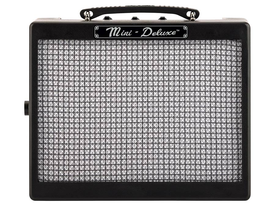 Fender miniatuur-versterker 'Mini Deluxe Amp', plastic behuizing, 2W, 1x2"speakers
