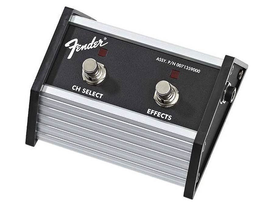 Fender footswitch, 2 buttons, 1/4" jack connector"