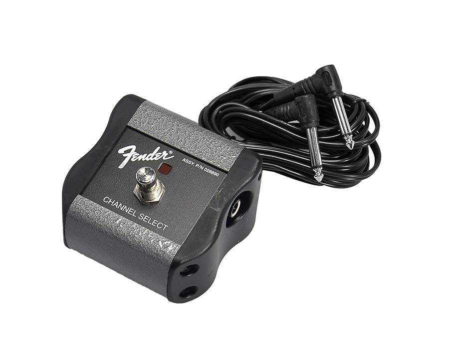 Fender footswitch, 1 button, channel, (FM 65R / 210R / 25 DSP), with 1/4" jack