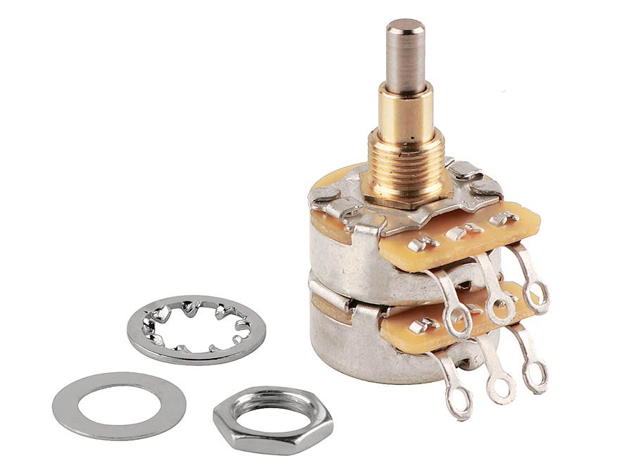 Fender 250K potentiometer, concentric stacked for Vintage '62 Jazz Bass®