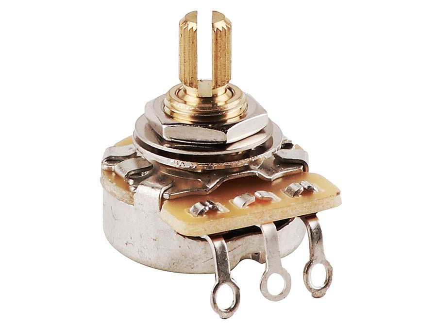 Fender 1MEG potentiometer, .375" length bushing, split shaft