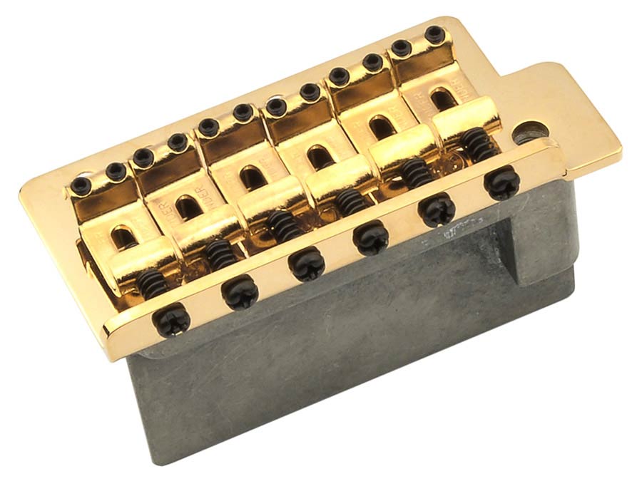 Fender tremolo assembly Pre ’06 Standard Series Strat, gold