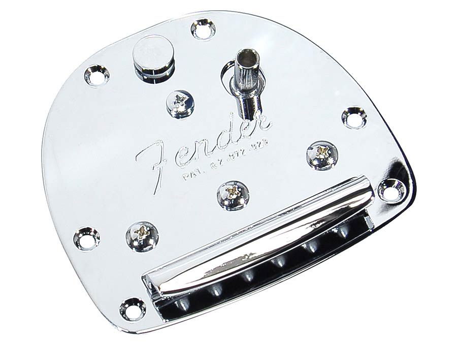 Fender tremolo assembly Import Jaguar/Jazzmaster Models, chrome