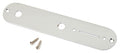 Fender control plate Tele, chrome