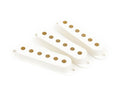 Fender pickup covers Stratocaster®, white, plastic, set of 3