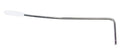 Fender tremolo arm for Import Jaguar/Jazzmaster, chrome with white tip