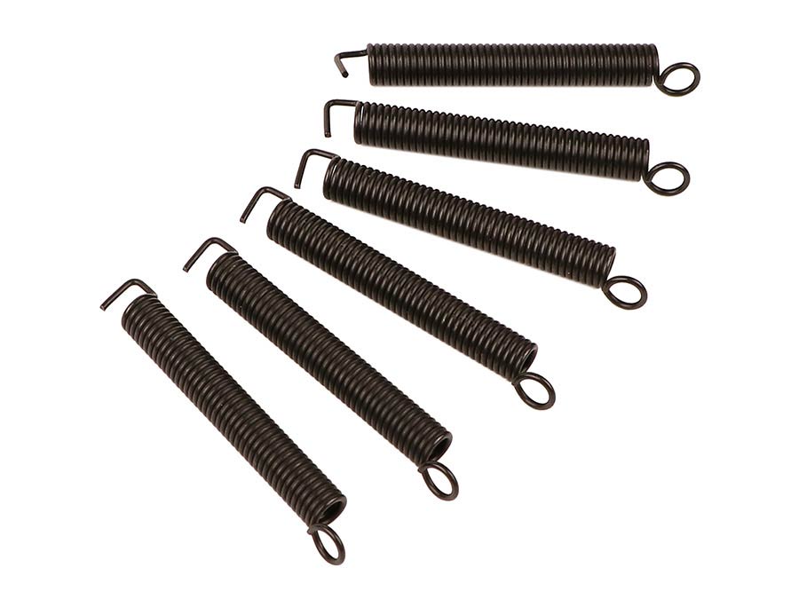 Fender tremolo springs, black, set of 6