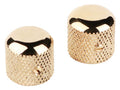 Fender knob vintage dome style for Tele, gold, set of 2