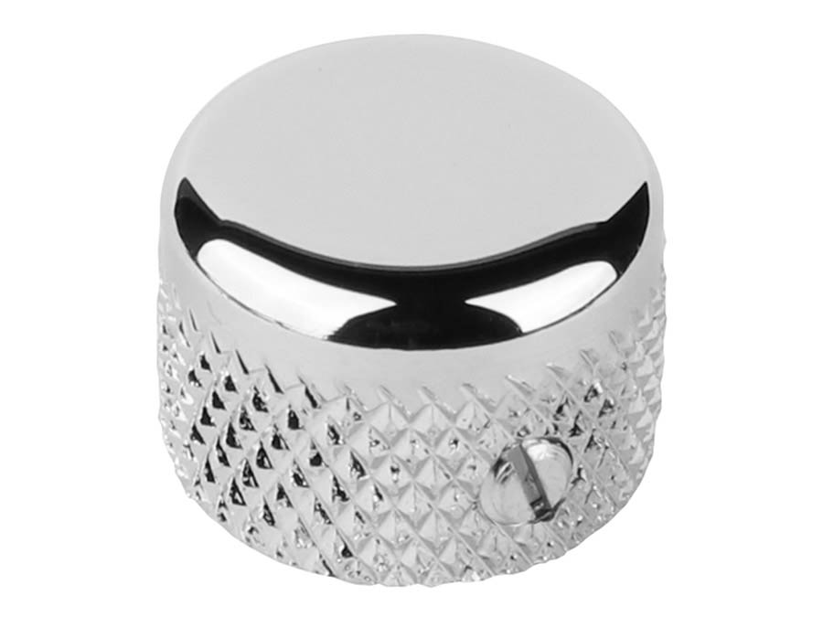 Fender upper knob for '62 Jazz Bass®, chrome