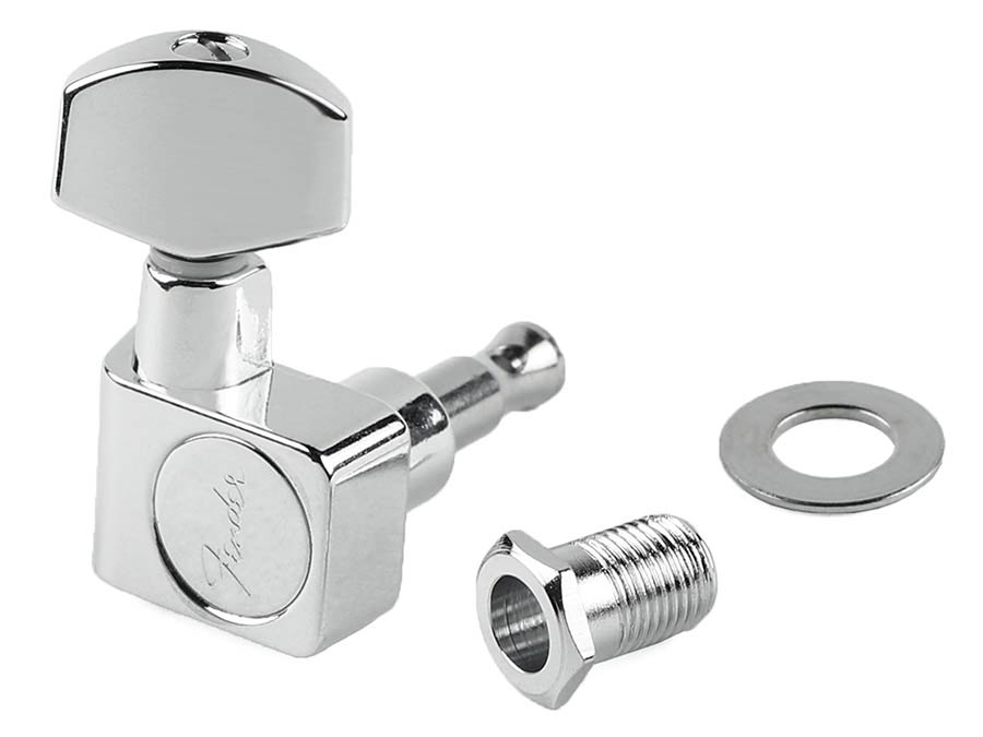Fender machine head, Standard Mexico, 2 guide pins, chrome