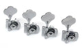Fender bass machine heads, Standard Series, chrome, set of 4