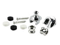 Fender straplocks, chroom, set van 2