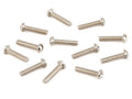 Fender pickup mounting screws, slotted machine, vintage '50s Tele, 6-32 x 5/8, round head, 12 pcs