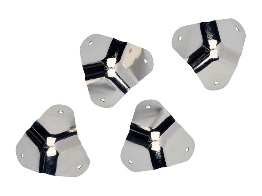Fender amp corner set (standard 3 screw mount), set of 4