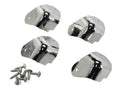 Fender amp corner set (2 screw mount + tongue), set of 4