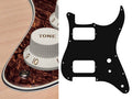 Boston ST-431-TBP Slagplaat, Stallion, 4 ply, tortoise brown pearl, HH, 2 pot holes, toggle switch
