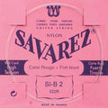 Savarez: B-2-Snaar, Clear Nylon (Rouge), Sluit Aan Bij 520-R Set, Hard Tension