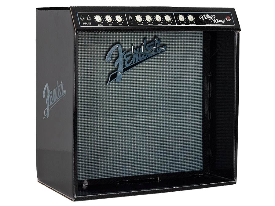 Fender Vibroking Mini cable display for slatt walls 38x38cm, 1 hook