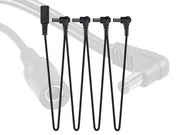 Boston - XCABLE-S4 - power distribution cable, connects to psu, 4 female and 1 male connectors, daisy chain