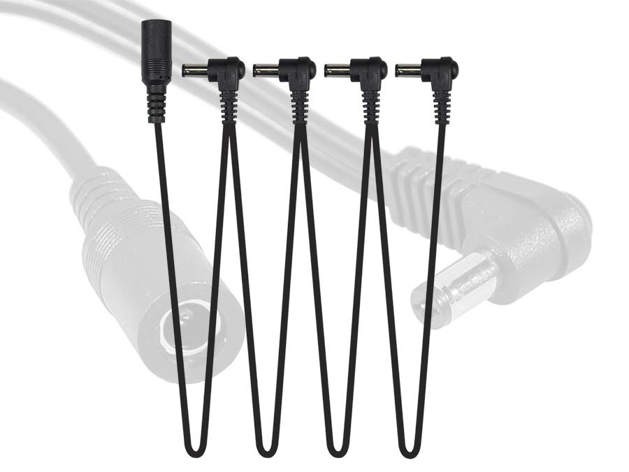 Boston XCABLE-S4 Power distribution cable, connects to psu, 4 female and 1 male connectors, daisy chain