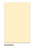 Boston PG-334-CB Slagplaat materiaal, cream-zwart-cream, 3 ply, 45x29cm