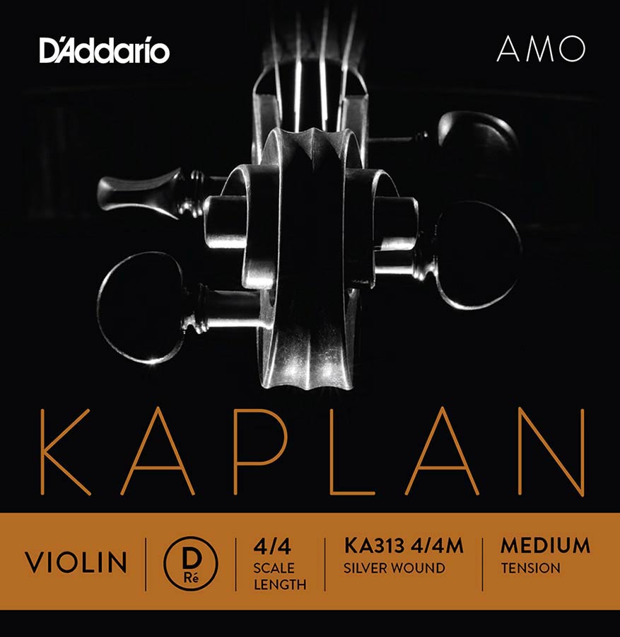 D'Addario KA313-44M Vioolsnaar D-3 4/4 Zilver Omwonden Medium