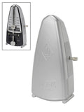 metronome, plastic casing, without bell, silver