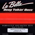 La Bella Deep Talkin' Bass 5-snarige basgitaarsnaren Licht 0050-0065-0085-0105-0135-0050