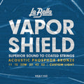 La Bella Vapor Shield Series Akoestische gitaarsnaren Licht 0011-0015-0022-0032-0042-0052
