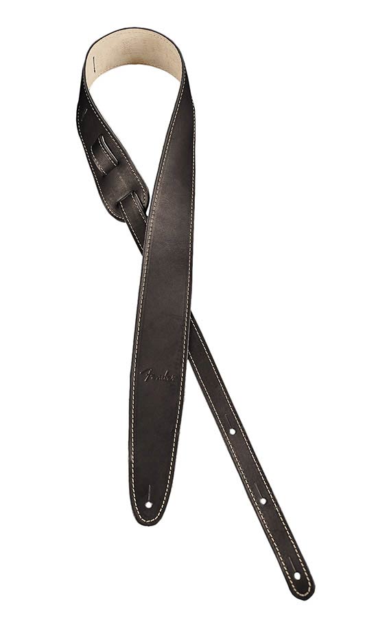 Fender gitaariem, ball glove leather, zwart