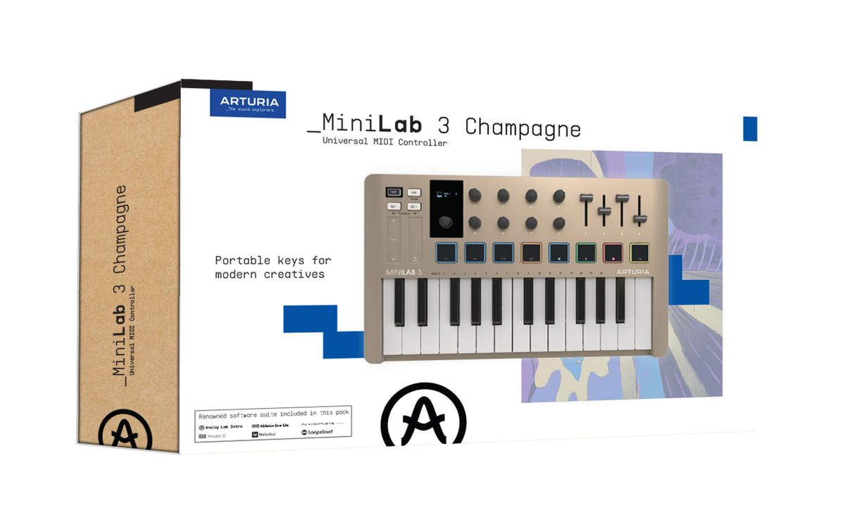 Arturia MiniLab 3 Champagne Edition afbeelding 6