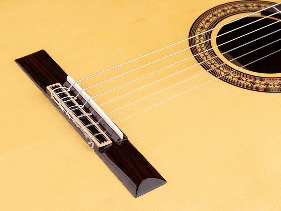 Salvador Cortez CS-60 Solid Top Concert Series Klassieke Gitaar Sparren – afbeelding 4