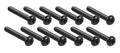 Fender screw M 4-40X5/8 BLK (017031)