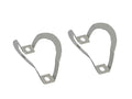 Fender tube retainer clips, set of 2