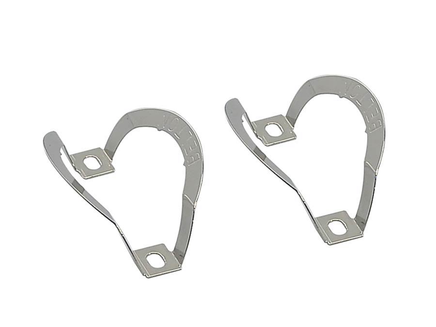 Fender tube retainer clips, set of 2