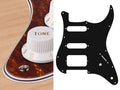 Boston ST-422-T Slagplaat, Stallion, 4 ply, tortoise, SSH, 2 pot holes, 3-5 switch