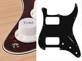 Boston ST-433-TI Slagplaat, Stallion, 4 ply, tortoise intense, HH, 3 pot holes, 3-5 switch